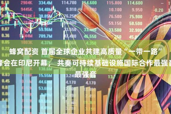 蜂窝配资 首届全球企业共建高质量“一带一路”峰会在印尼开幕， 共奏可持续基础设施国际合作最强音
