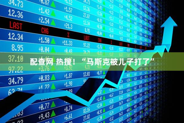 配查网 热搜！“马斯克被儿子打了”