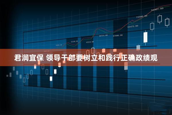 君润宜保 领导干部要树立和践行正确政绩观