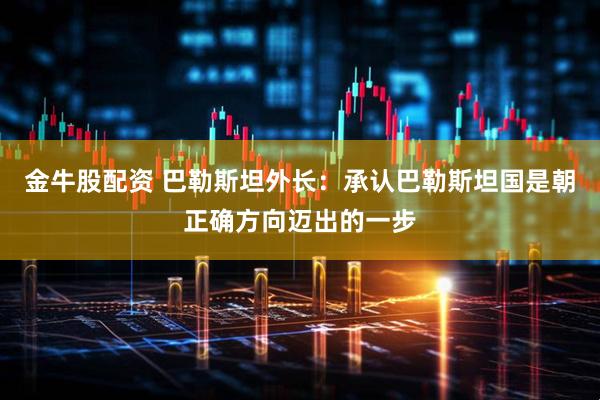 金牛股配资 巴勒斯坦外长：承认巴勒斯坦国是朝正确方向迈出的一步